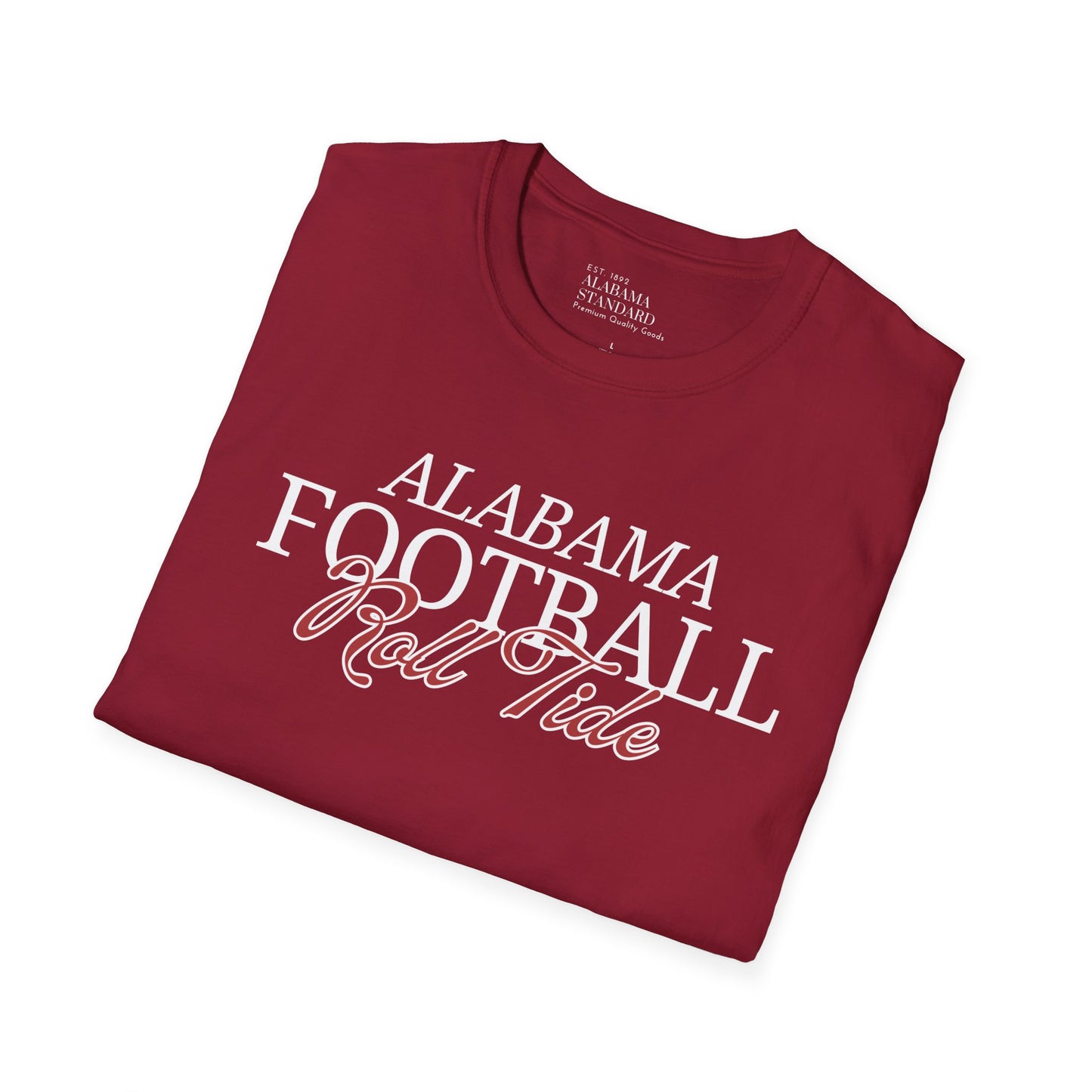 Unisex Softstyle T-Shirt - Alabama Football Roll Tide