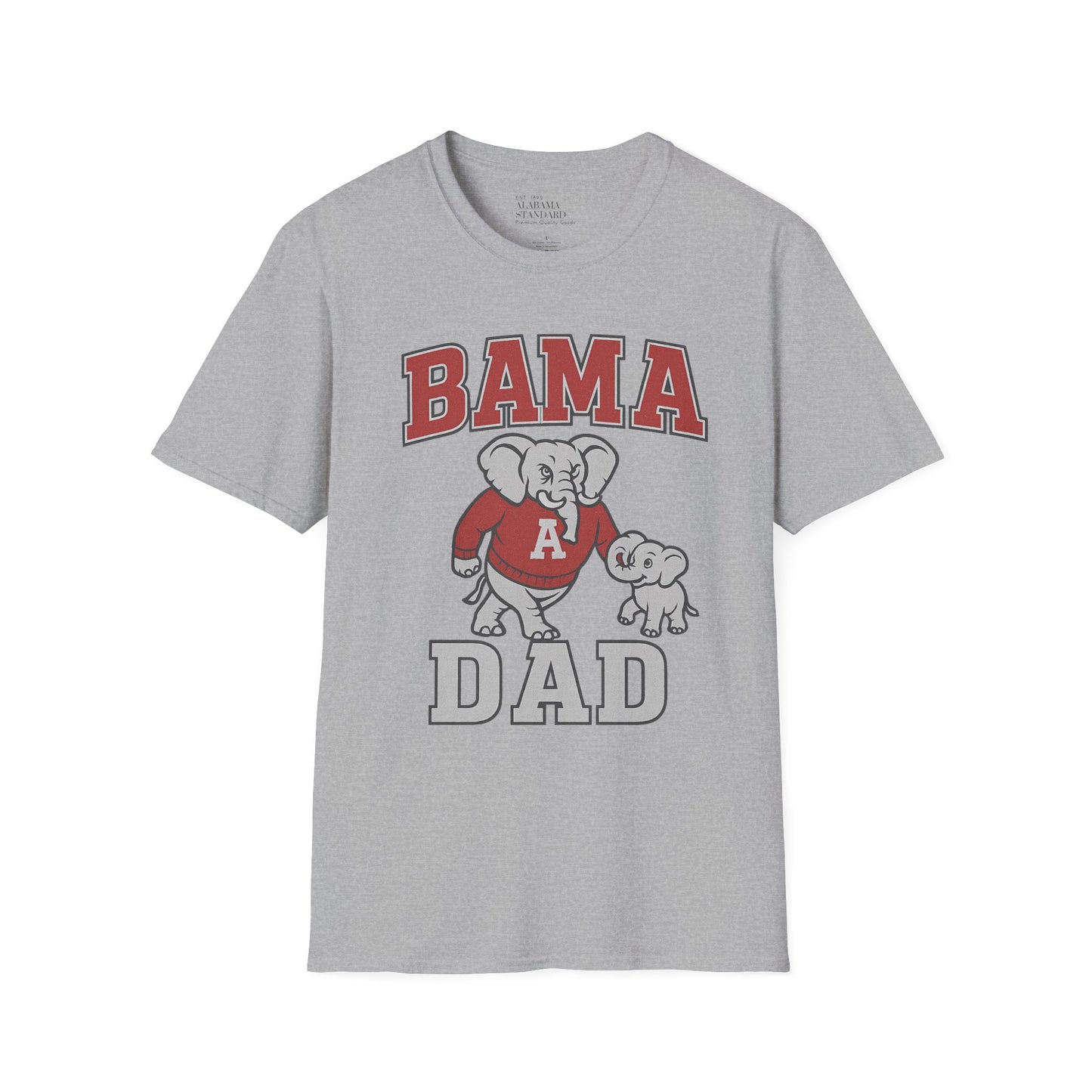 Bama Dad T-Shirt - Softstyle Tee for Proud Fathers
