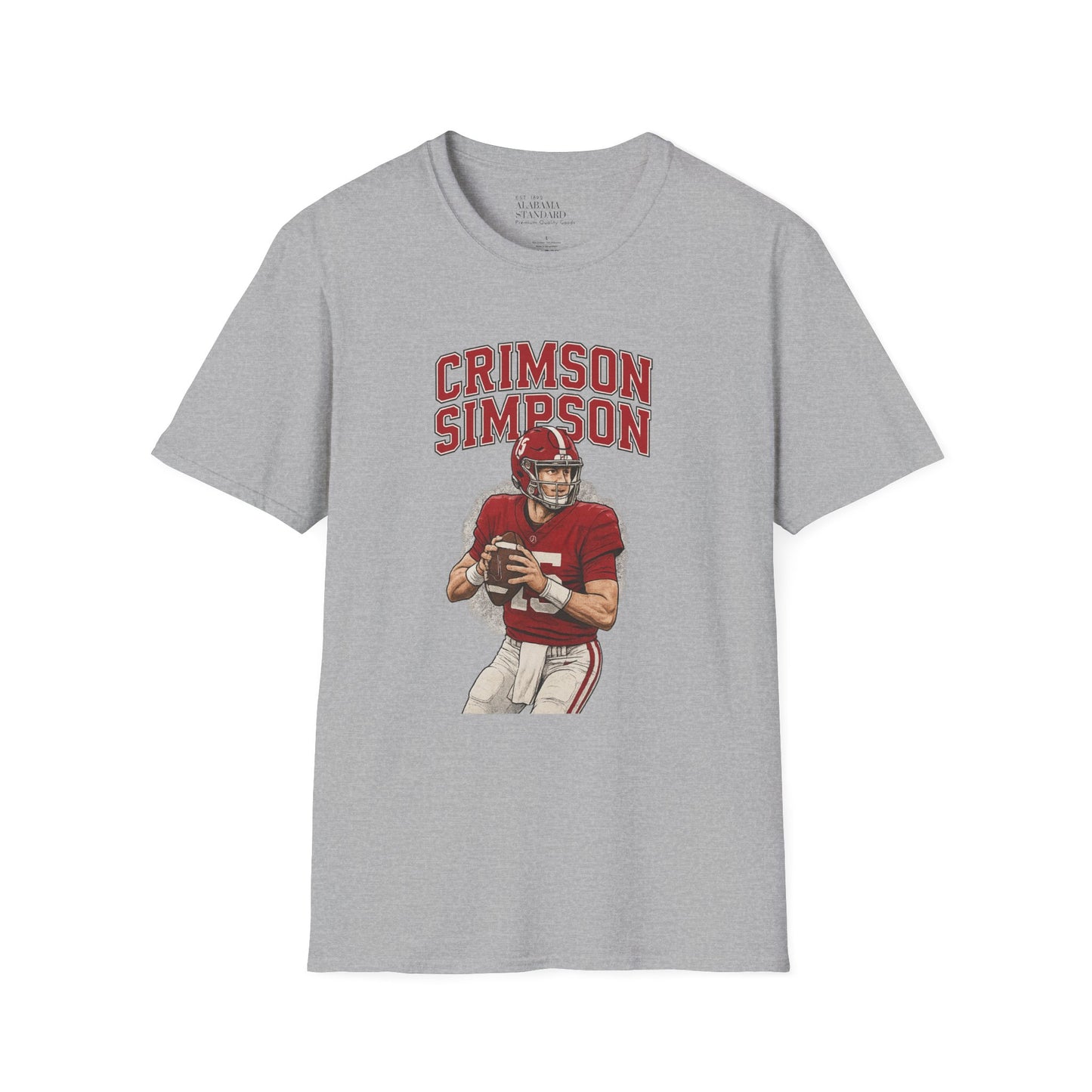 Crimson Simpson Tee