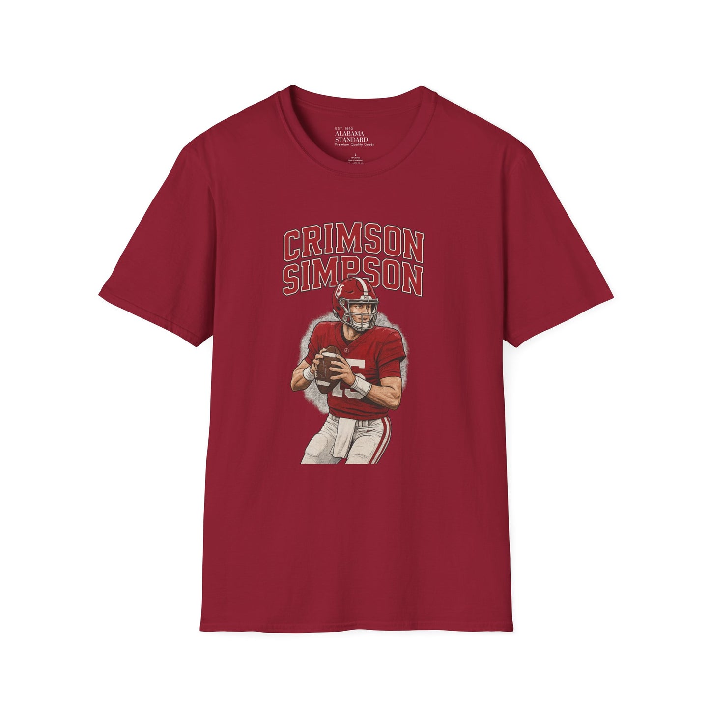 Crimson Simpson Tee