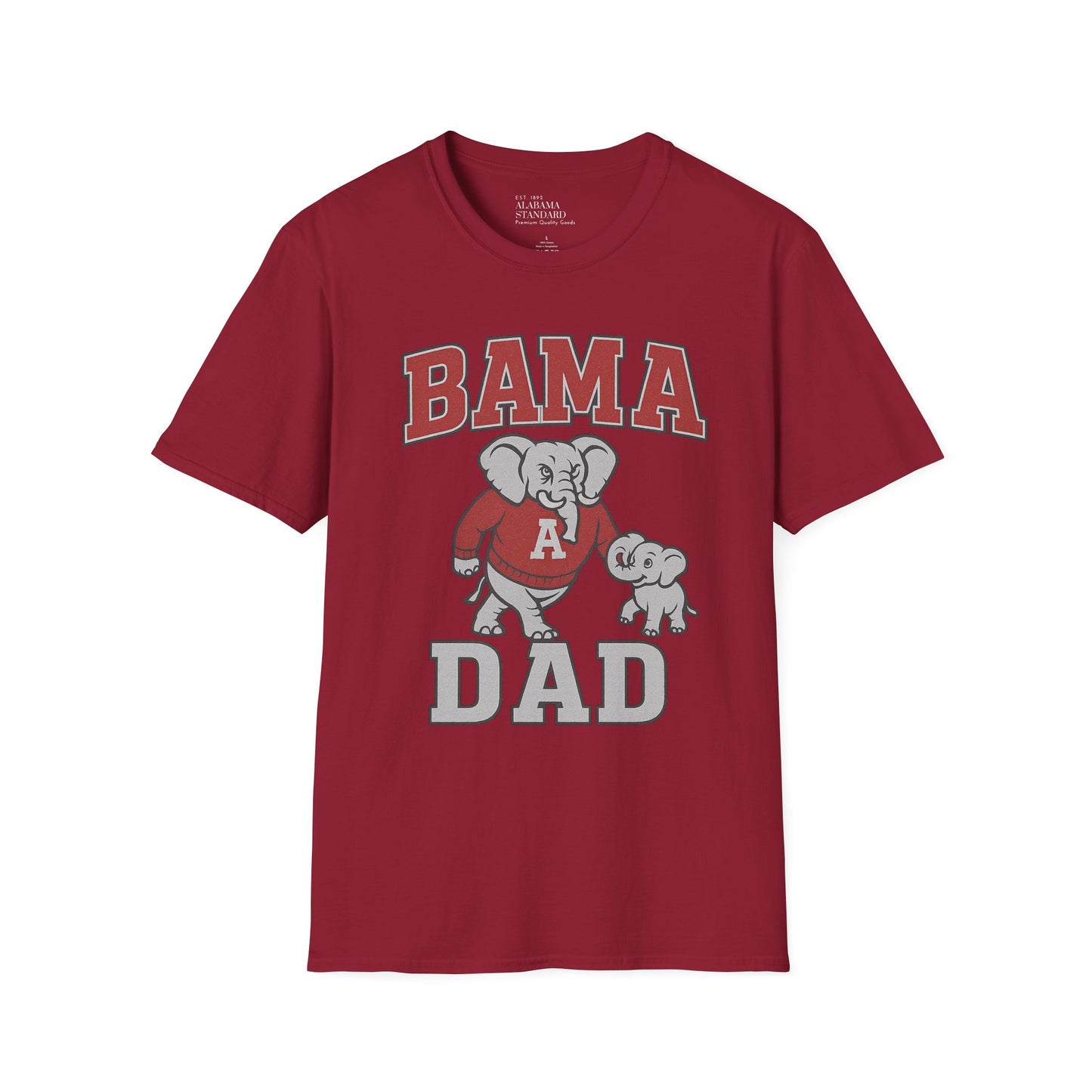 Bama Dad T-Shirt - Softstyle Tee for Proud Fathers