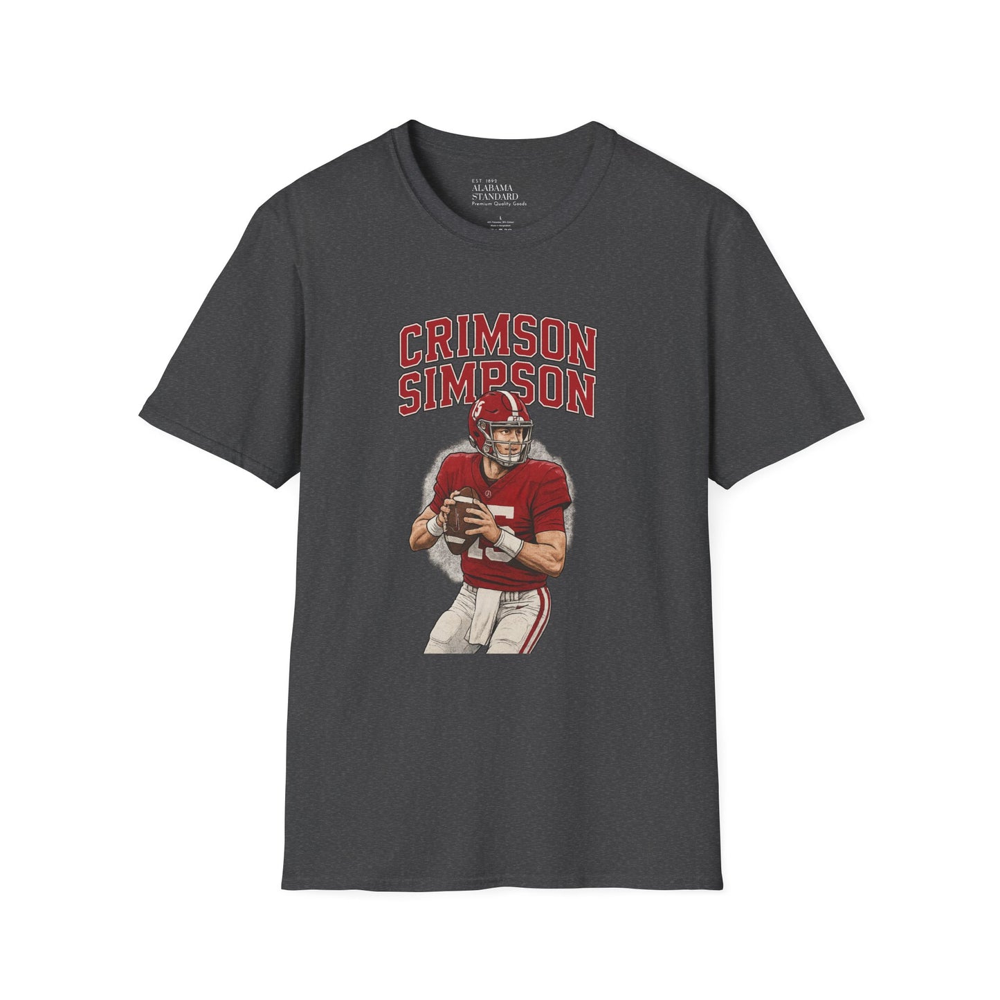 Crimson Simpson Tee