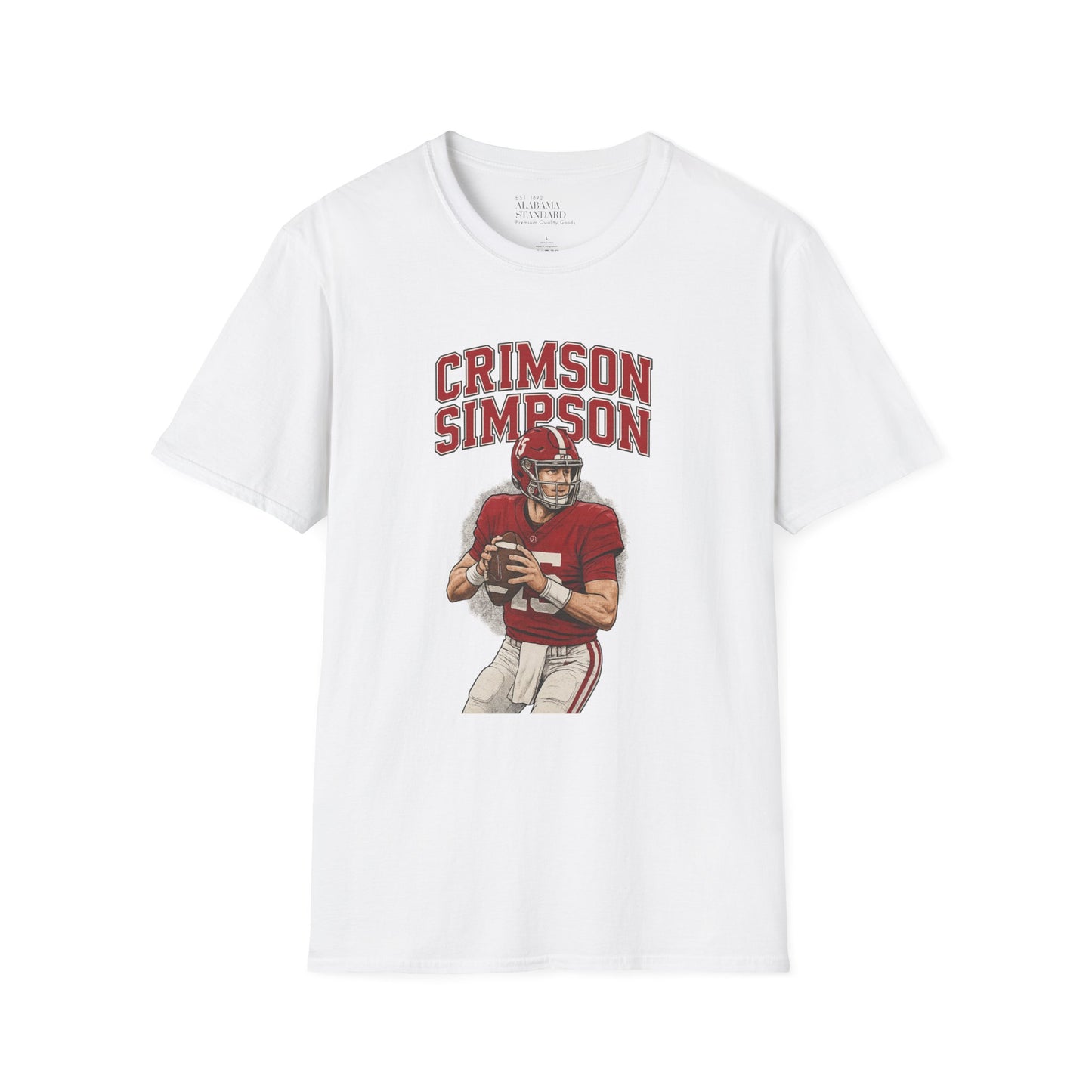 Crimson Simpson Tee