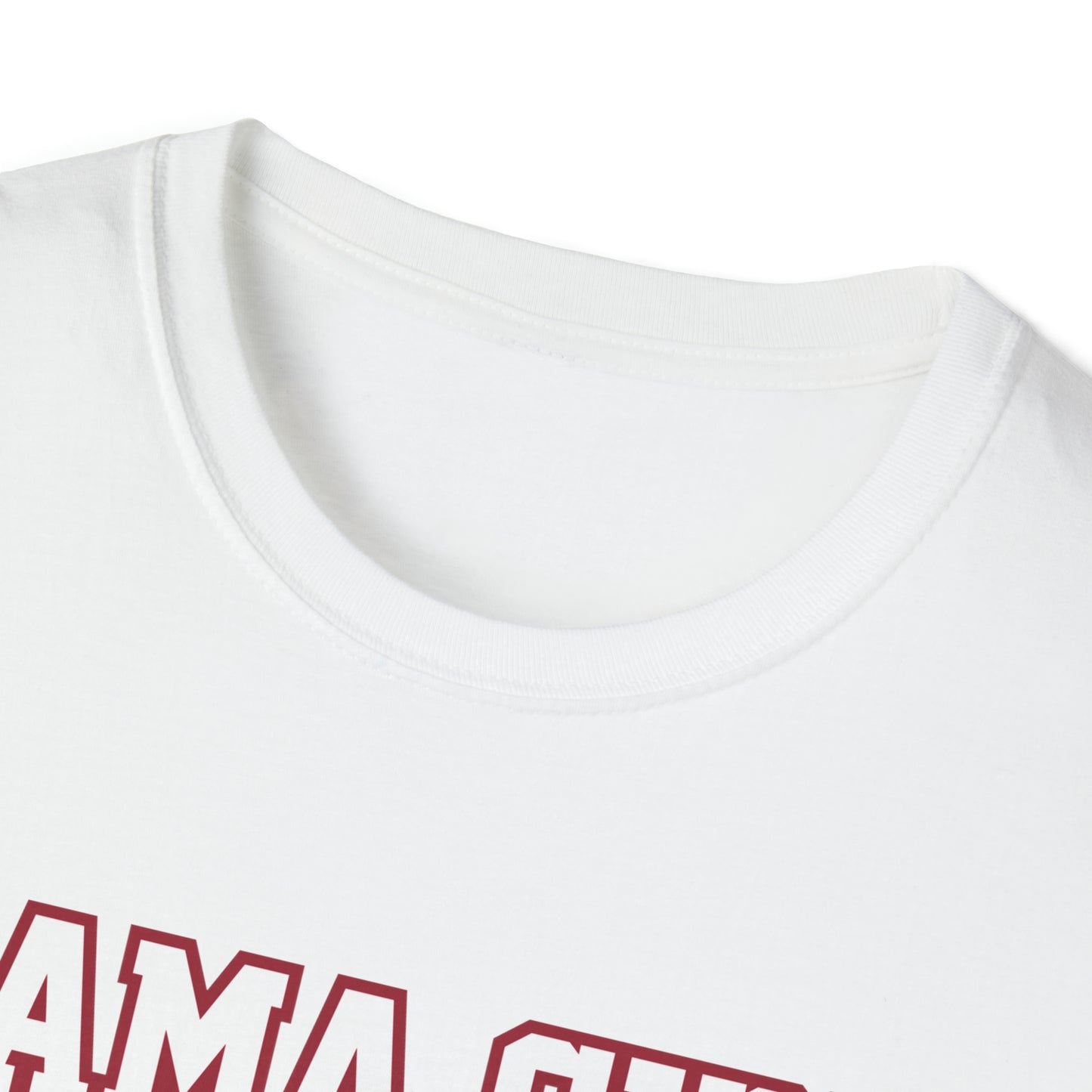 Bama Girl White Unisex Softstyle T-Shirt