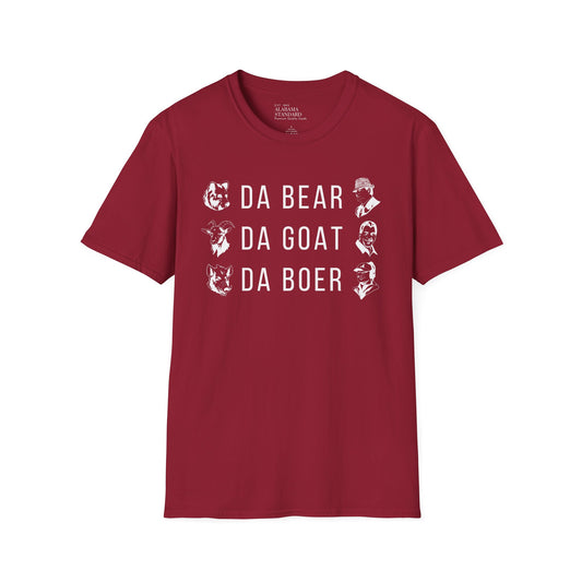 Da Bear, Da Goat, Da Boer Softstyle Tee