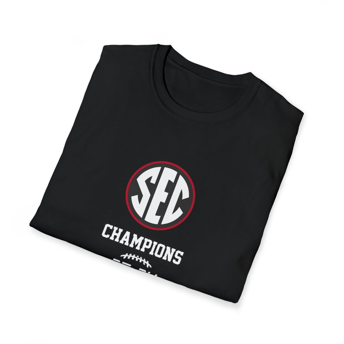 SEC Champions 27-24 Unisex Softstyle T-Shirt