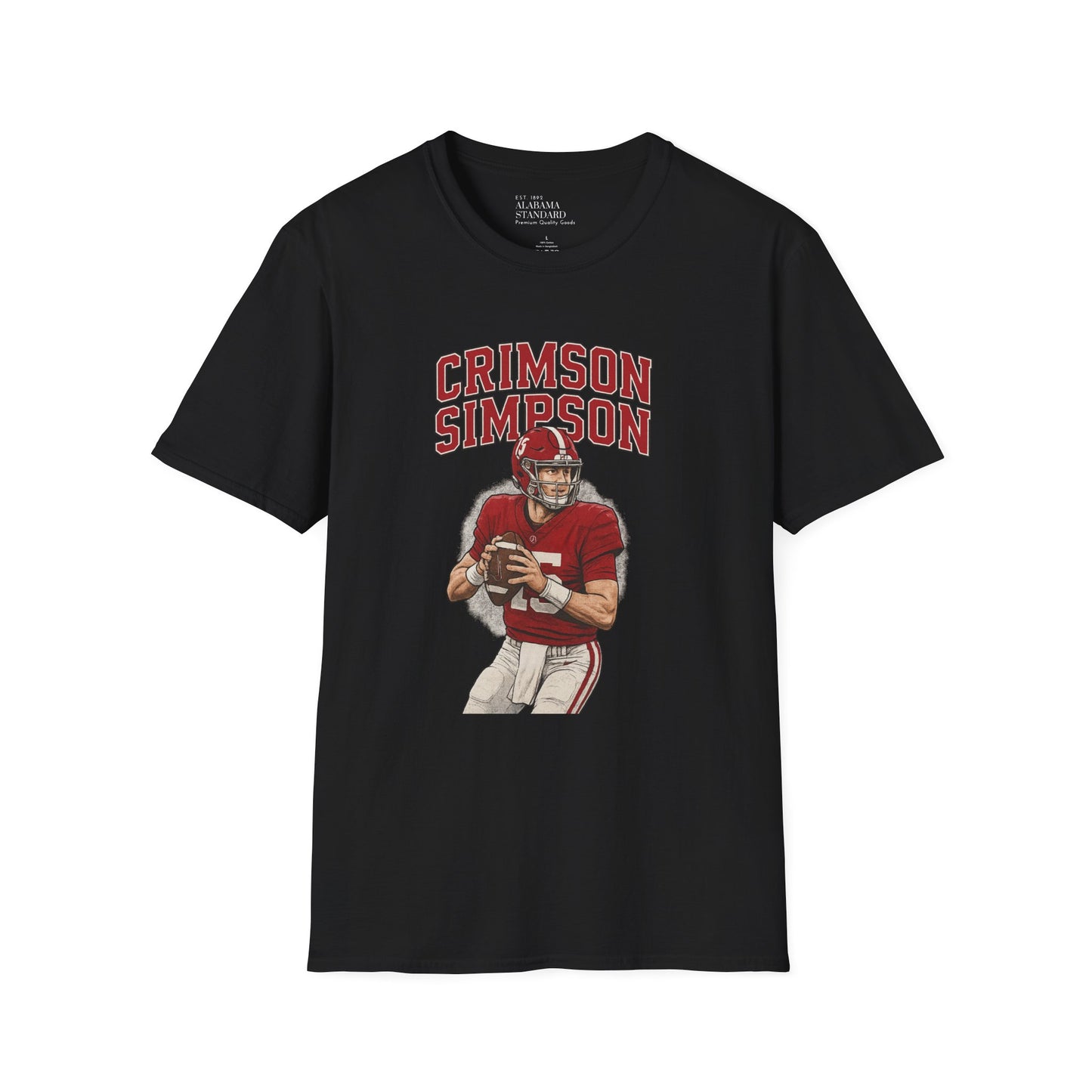 Crimson Simpson Tee