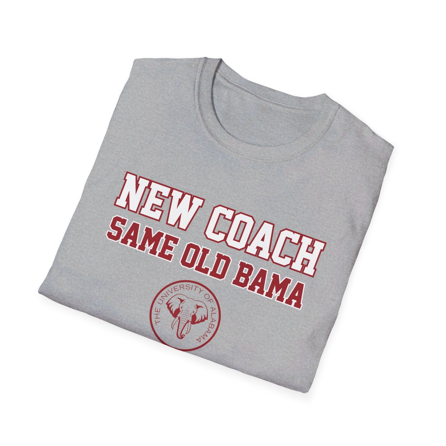 New Coach, Same Old Bama T-Shirt