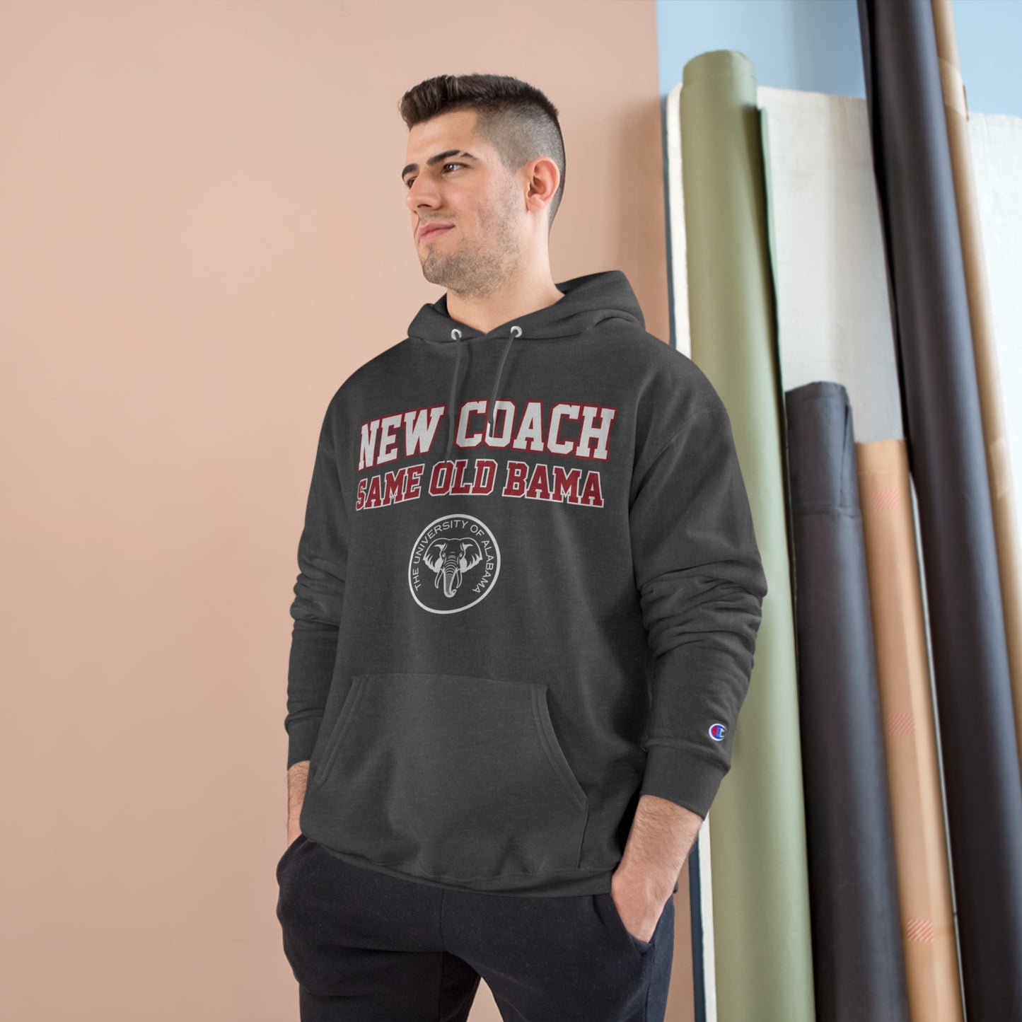 New Coach, Same Old Bama Champion Hoodie