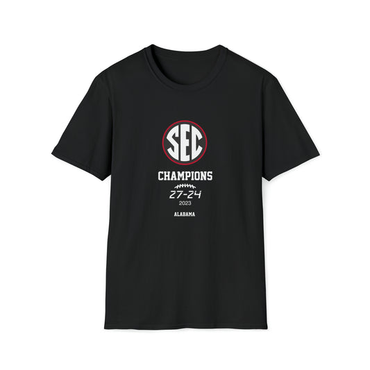 SEC Champions 27-24 Unisex Softstyle T-Shirt