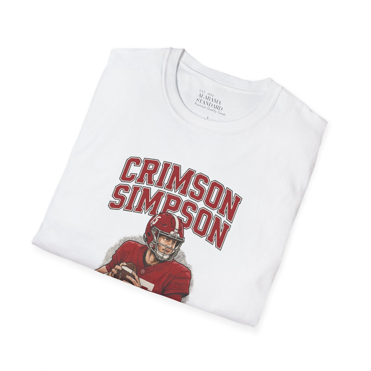 Crimson Simpson Tee