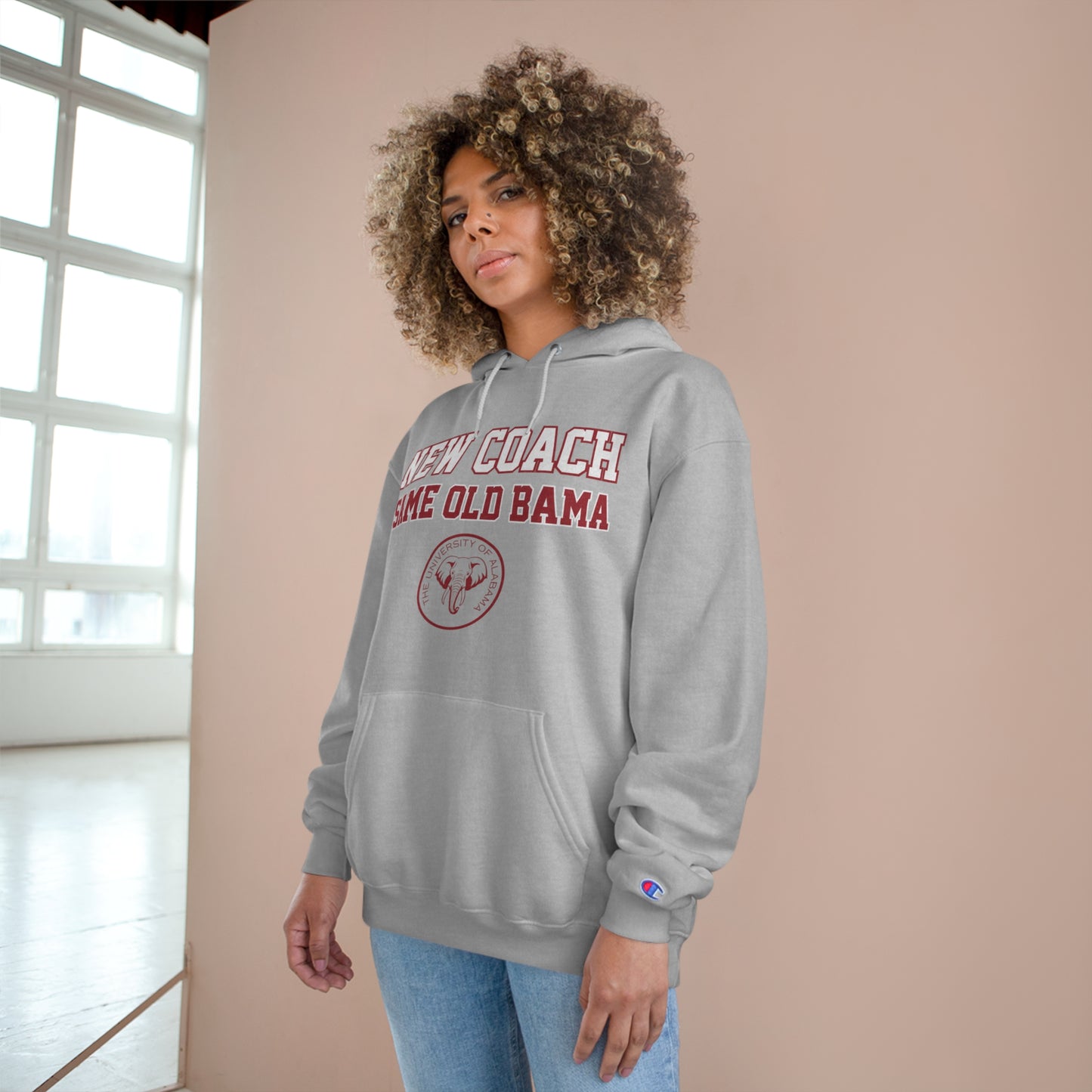 New Coach, Same Old Bama Champion Hoodie