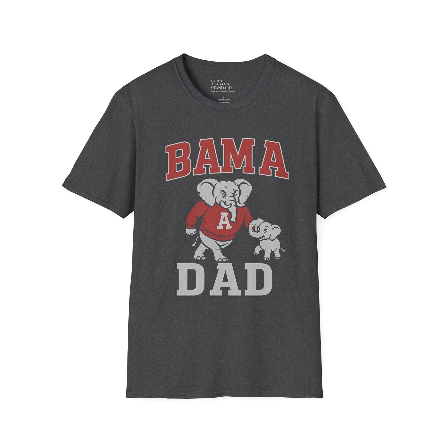 Bama Dad T-Shirt - Softstyle Tee for Proud Fathers