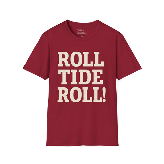 Roll Tide Roll Alabama Football Unisex T-Shirt