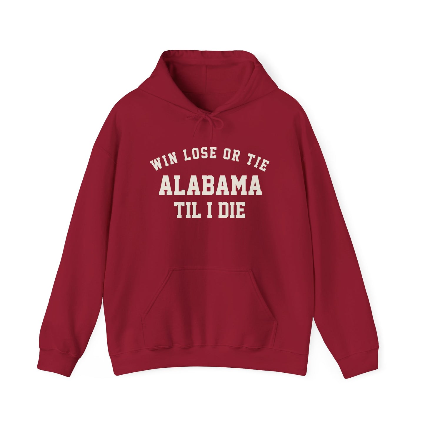 Win, Lose or Tie Hoodie