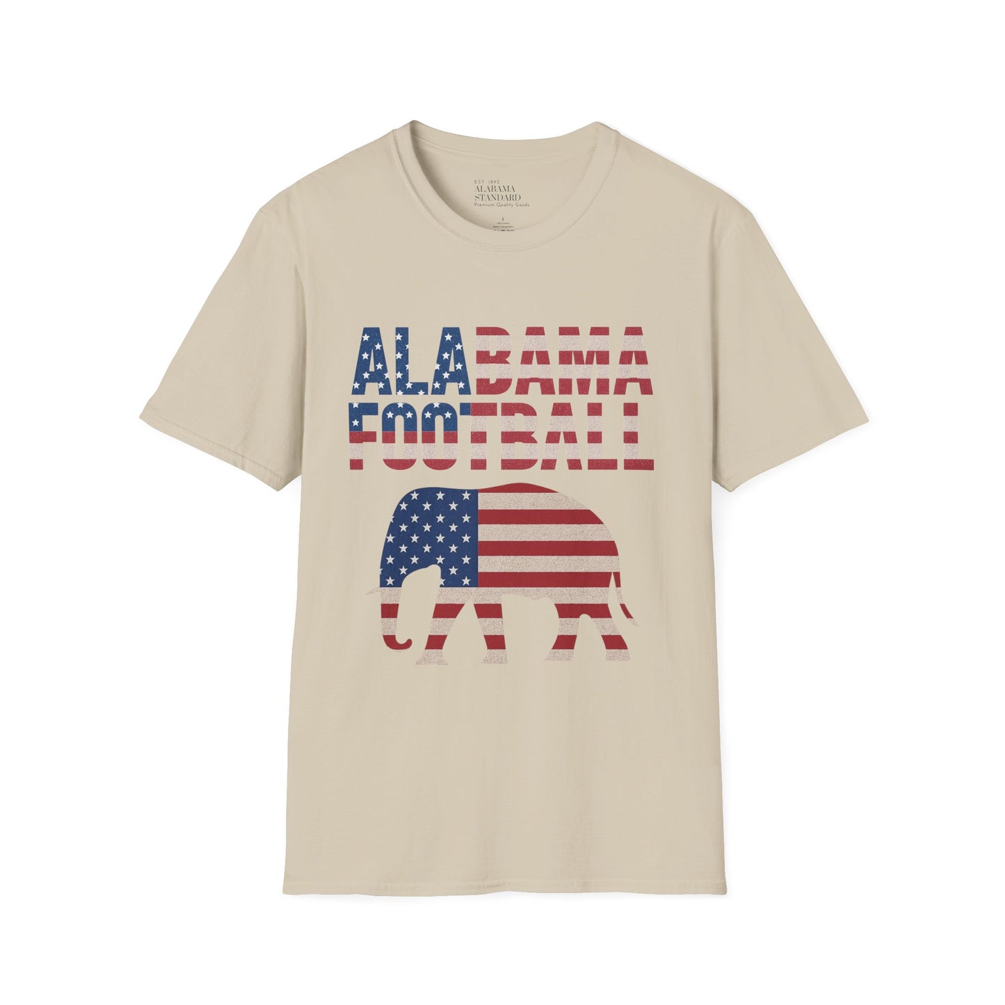 Alabama Football Patriot Softstyle T-Shirt