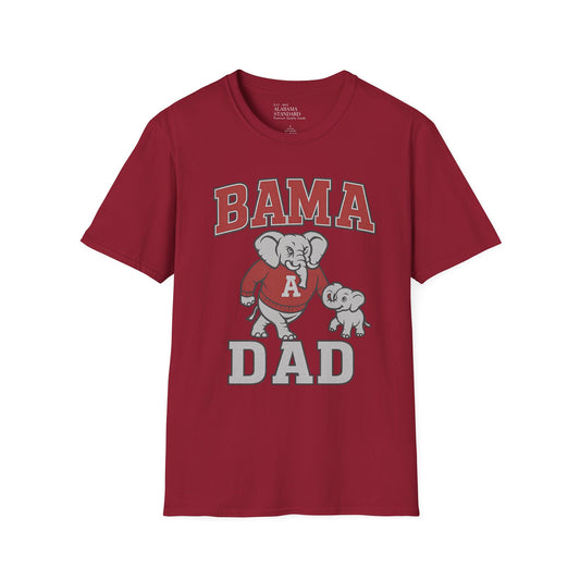 Bama Dad T-Shirt - Softstyle Tee for Proud Fathers