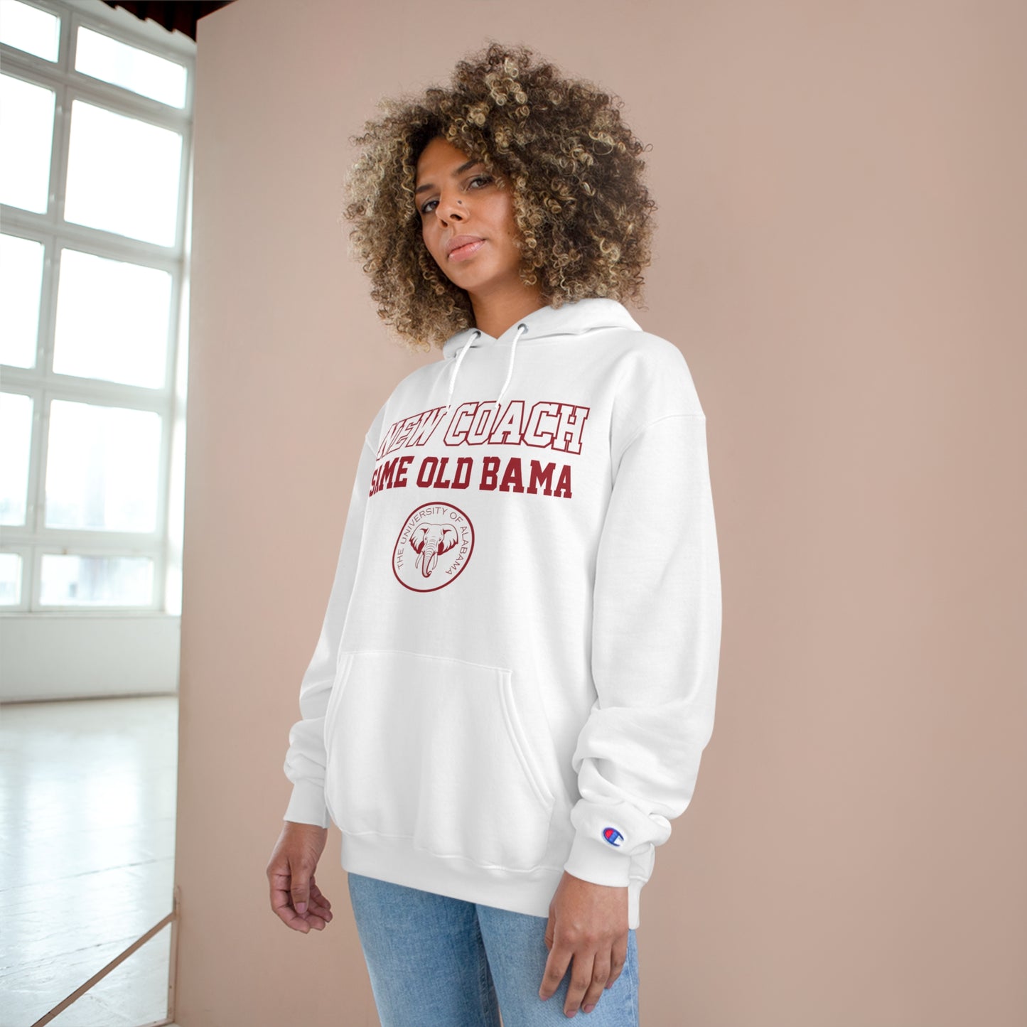 New Coach, Same Old Bama Champion Hoodie