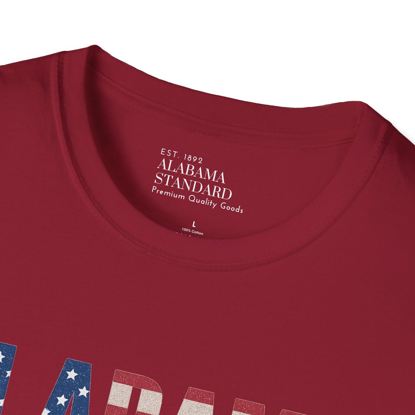 Alabama Football Patriot Softstyle T-Shirt