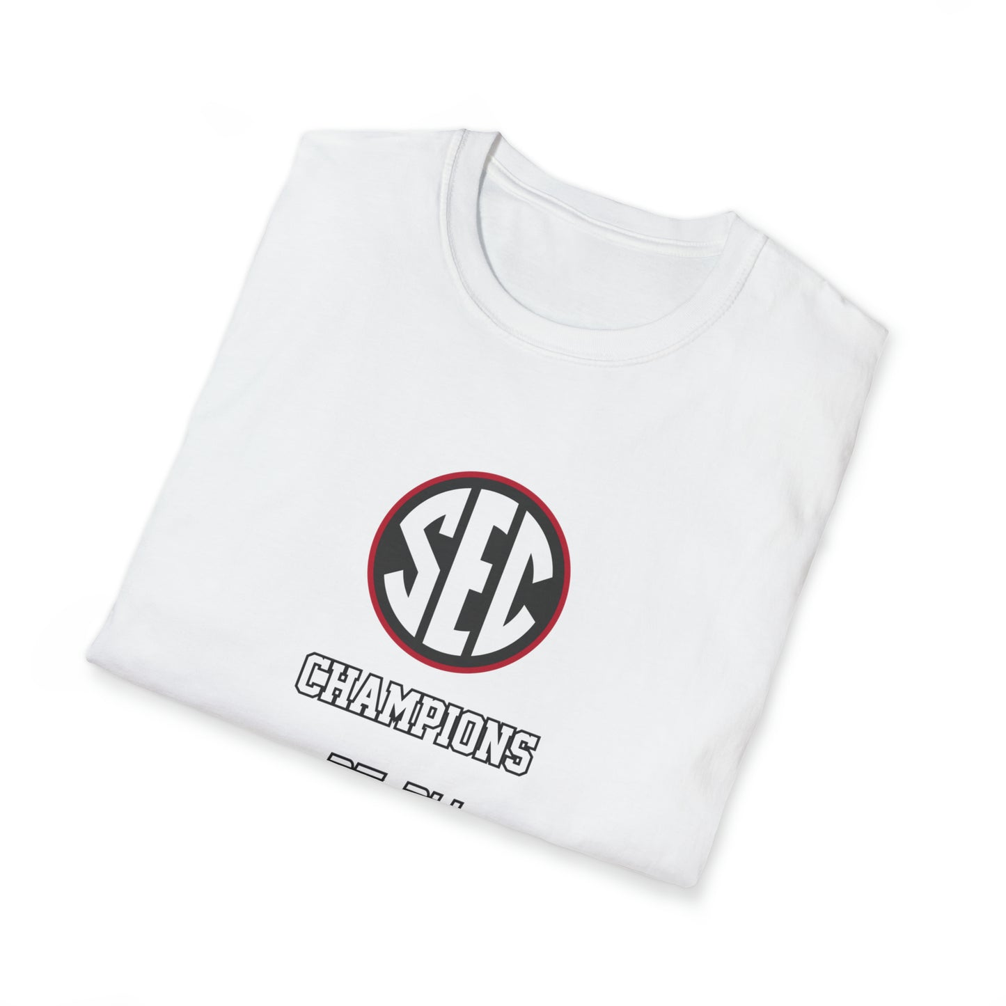 SEC Champions 27-24 Unisex Softstyle T-Shirt