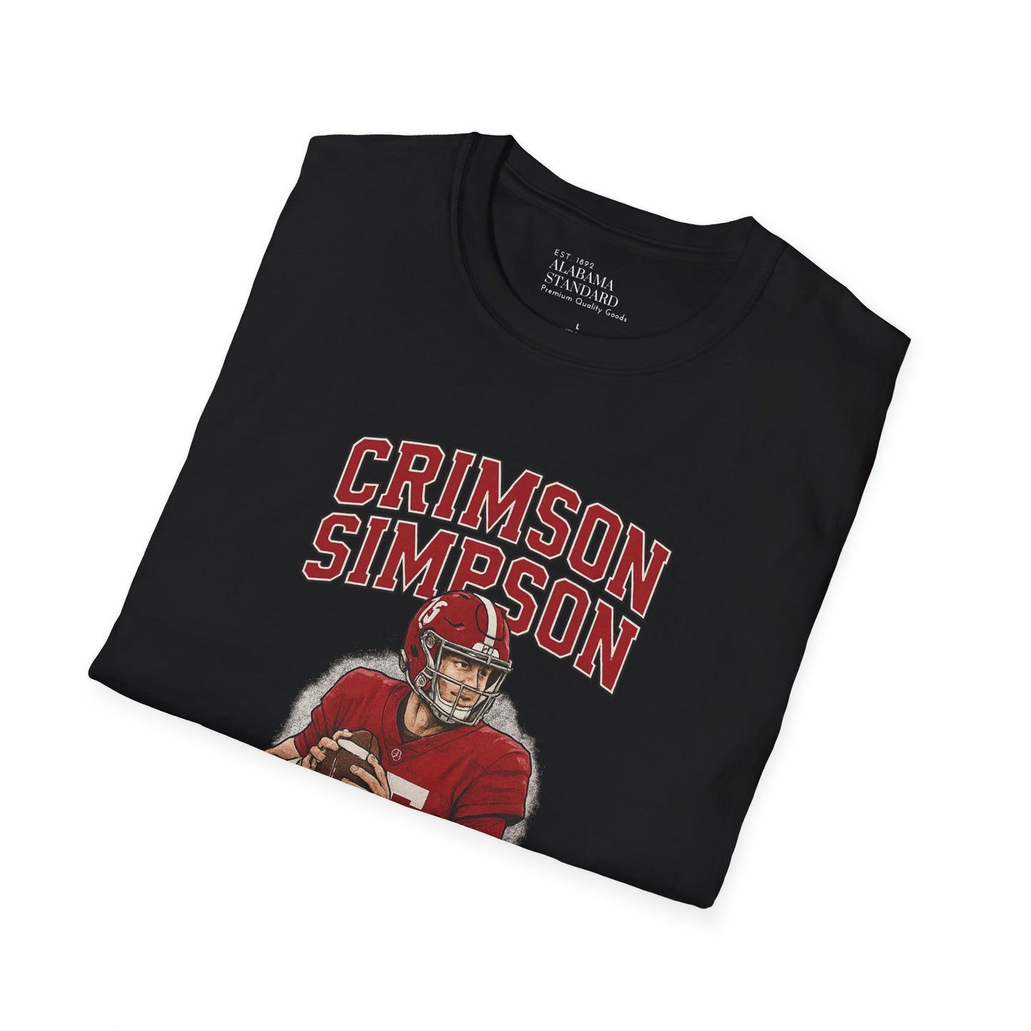 Crimson Simpson Tee