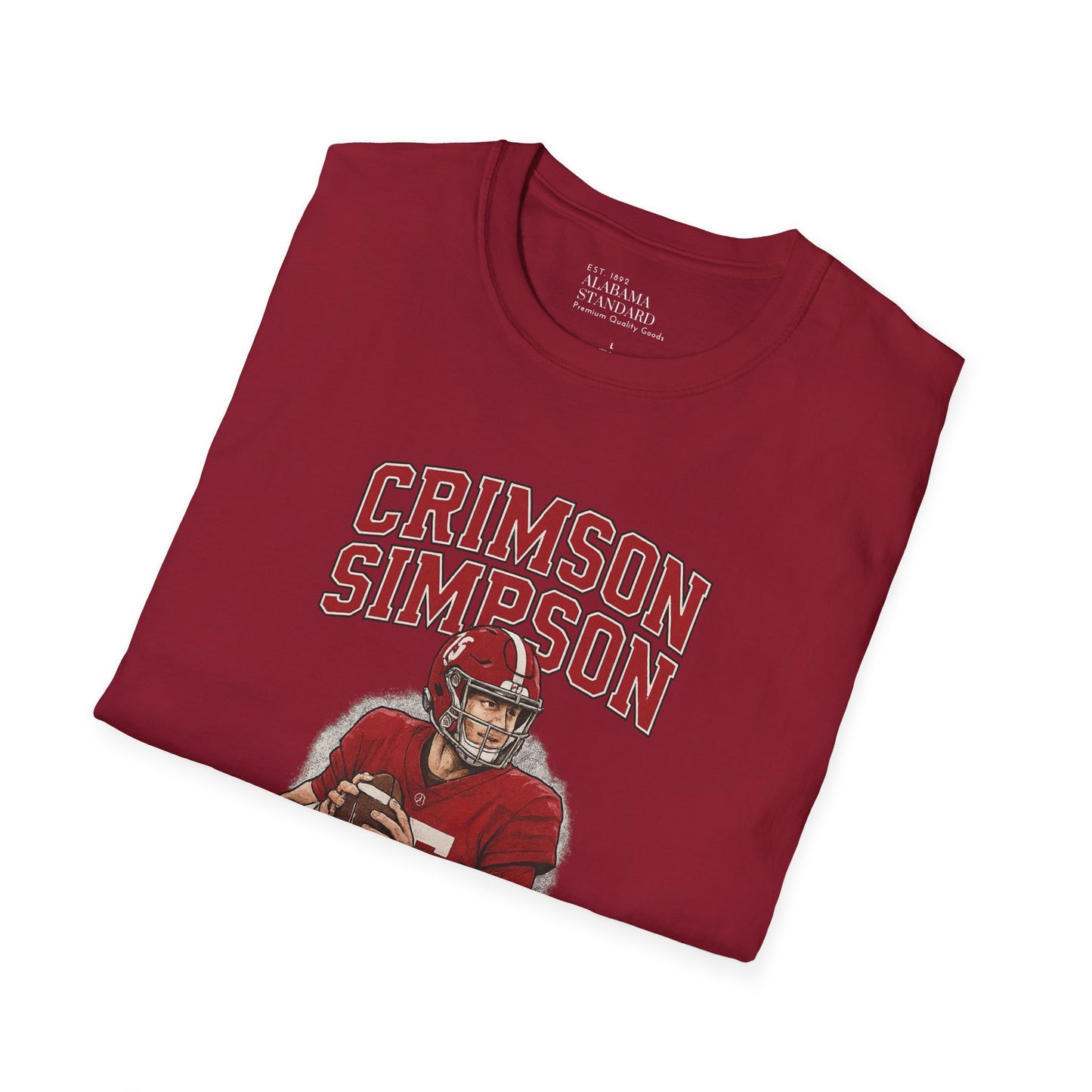 Crimson Simpson Tee