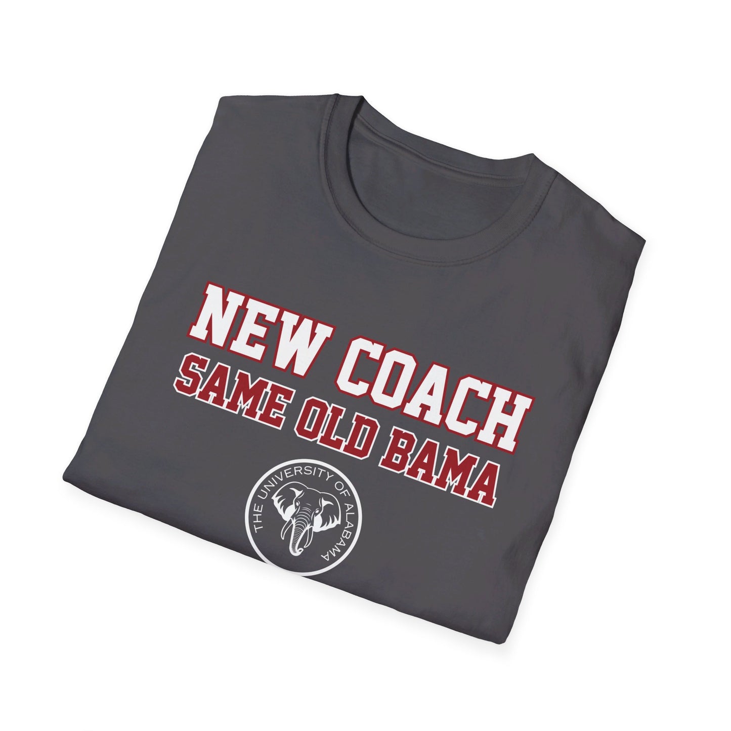 New Coach, Same Old Bama T-Shirt