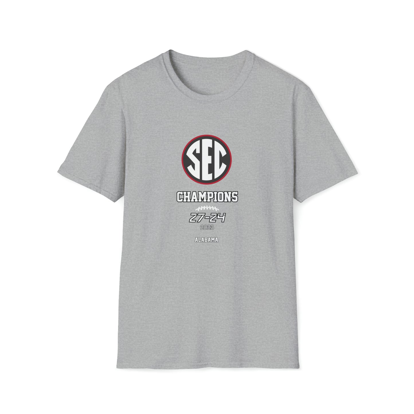 SEC Champions 27-24 Unisex Softstyle T-Shirt