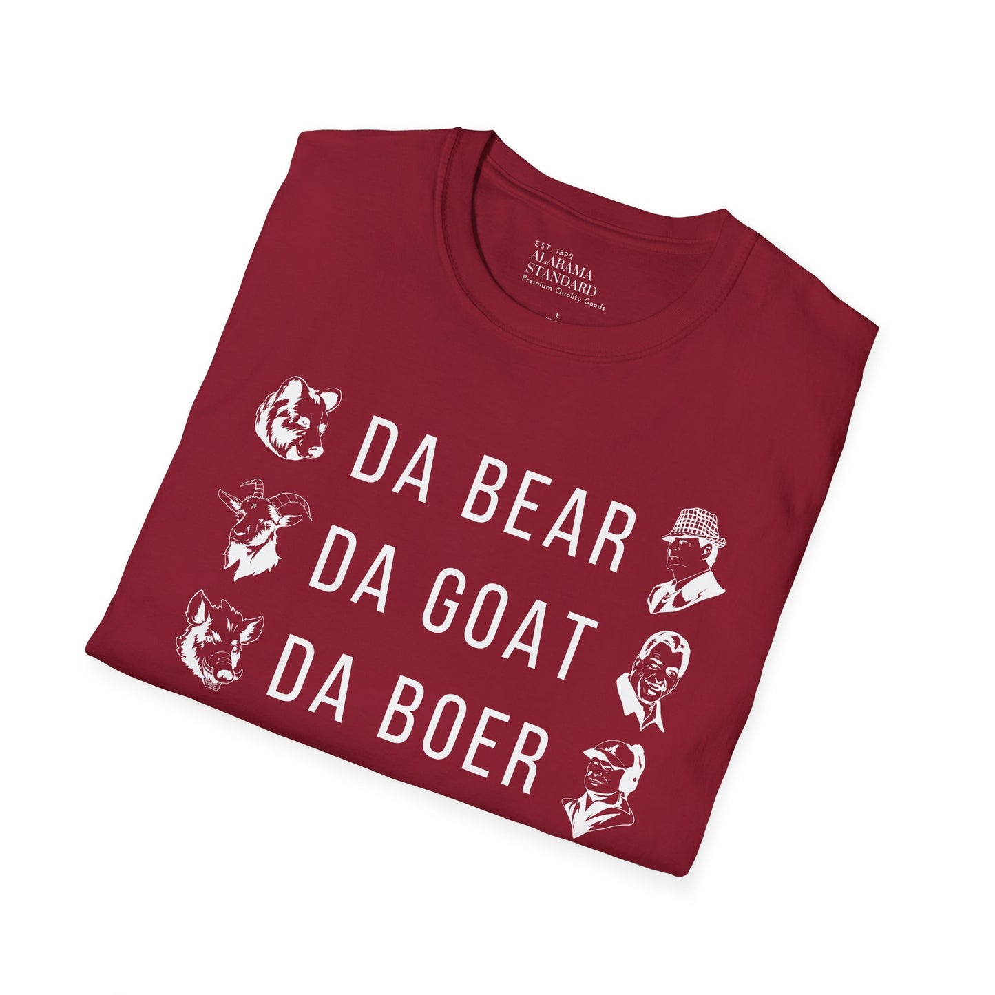 Da Bear, Da Goat, Da Boer Softstyle Tee