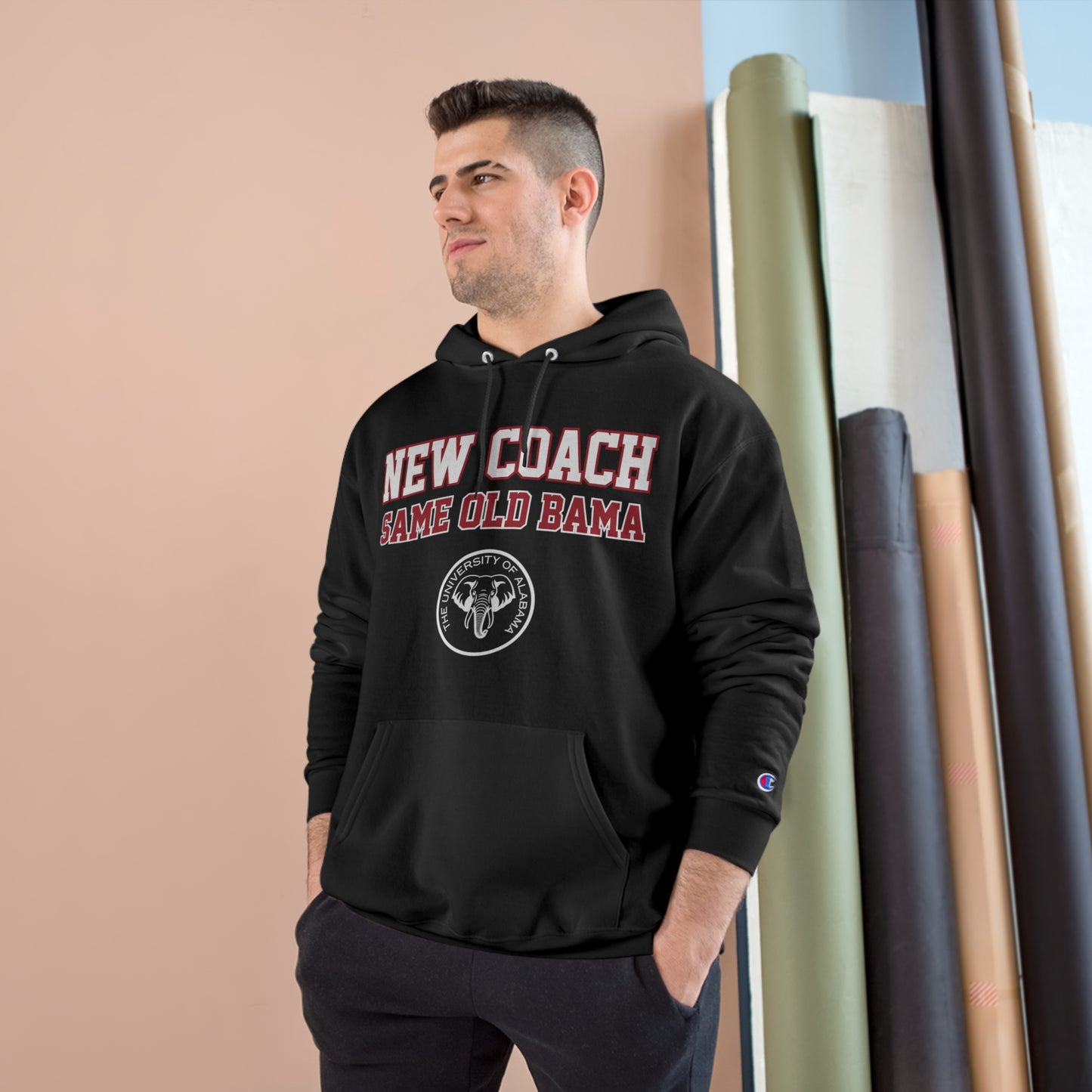 New Coach, Same Old Bama Champion Hoodie