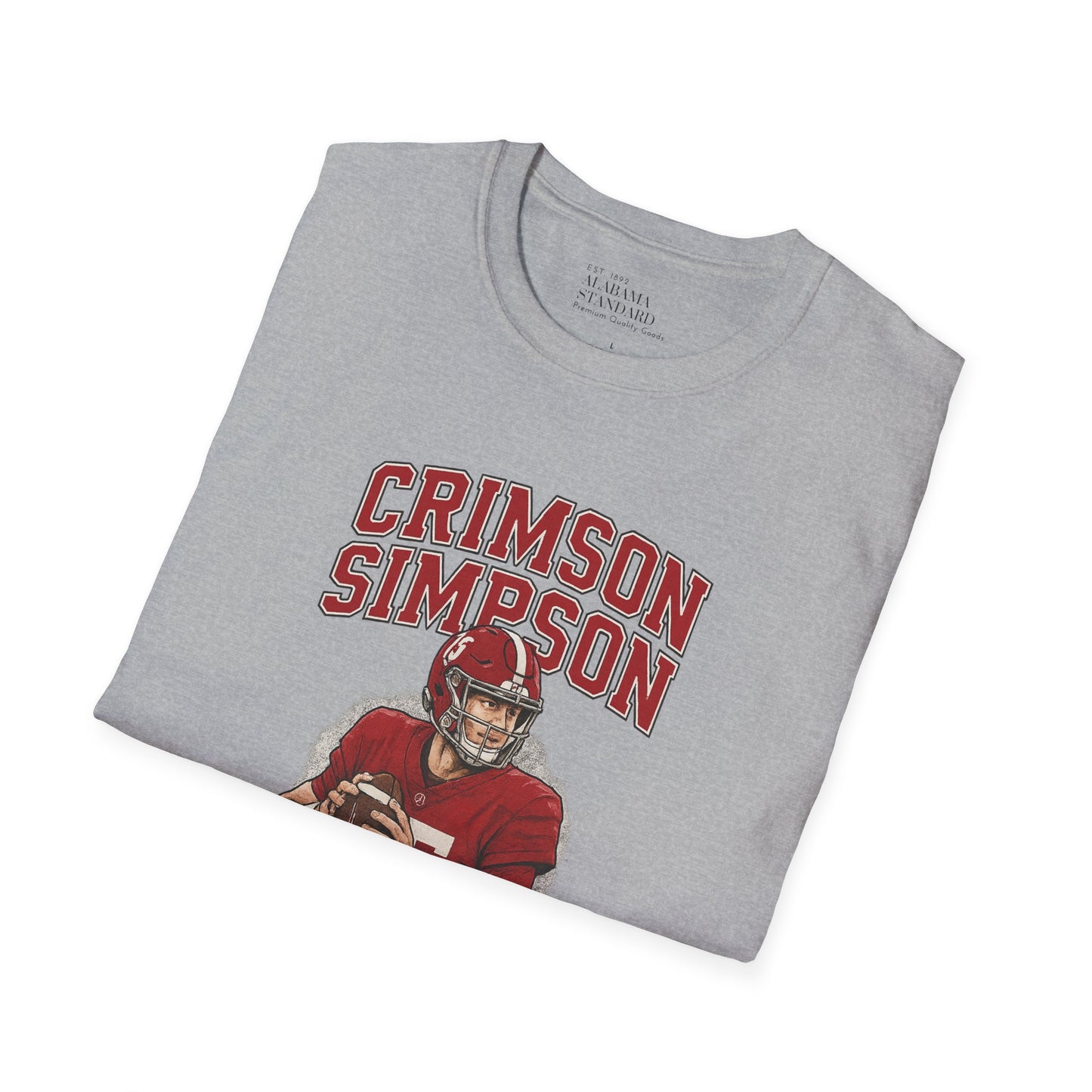 Crimson Simpson Tee